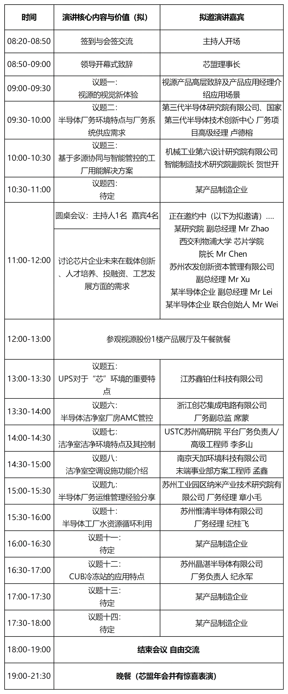 活動預告|芯盟聯合荷瑞展覽打造“工業制造Facility廠務大會”，年會盛宴招商全面開啟-